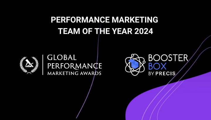 Booster Box is the Performance Marketing Team of the Year at the GPMA 2024